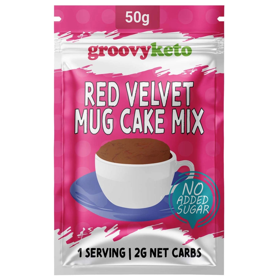 Red Velvet Mug Cake Mix - Groovy Keto