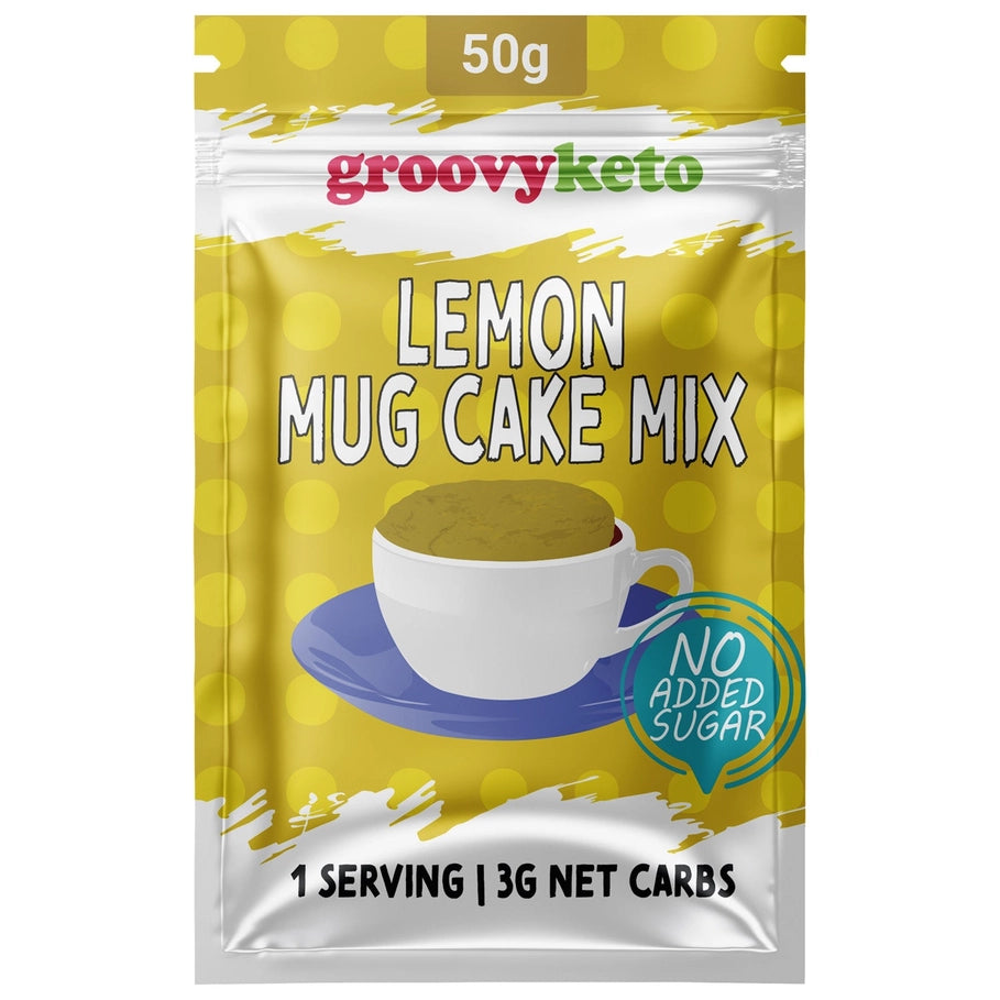 Lemon Mug Cake Mix - Groovy Keto