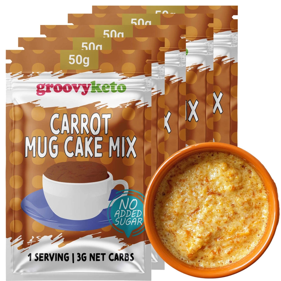 Carrot Mug Cake Mix - Groovy Keto