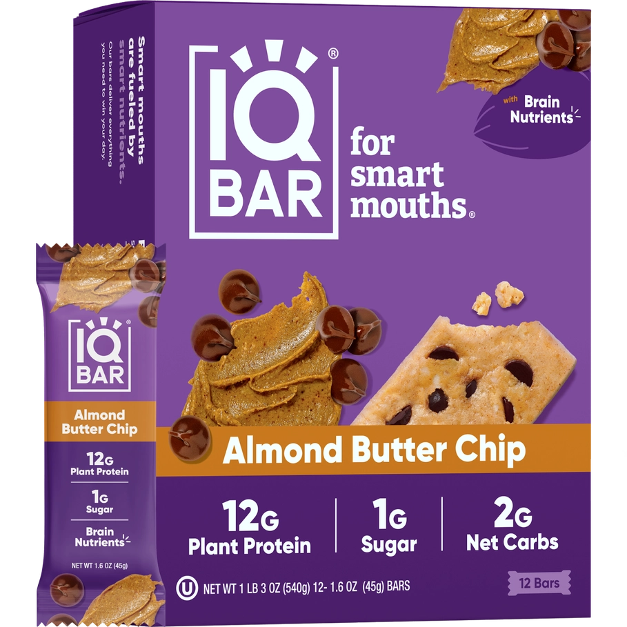 IQ Bar Almond Butter Keto Vegan