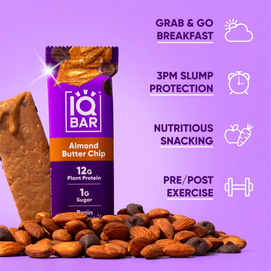 IQ Bar Almond Butter Keto Vegan