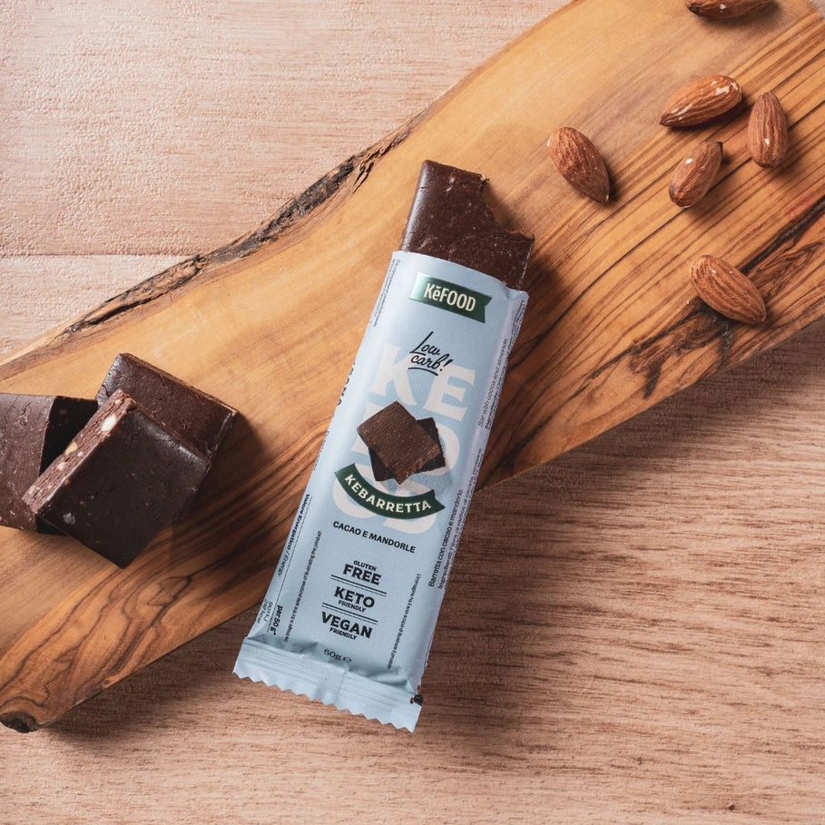 KeFood - Cocoa and Almond Protein Keto Bar 