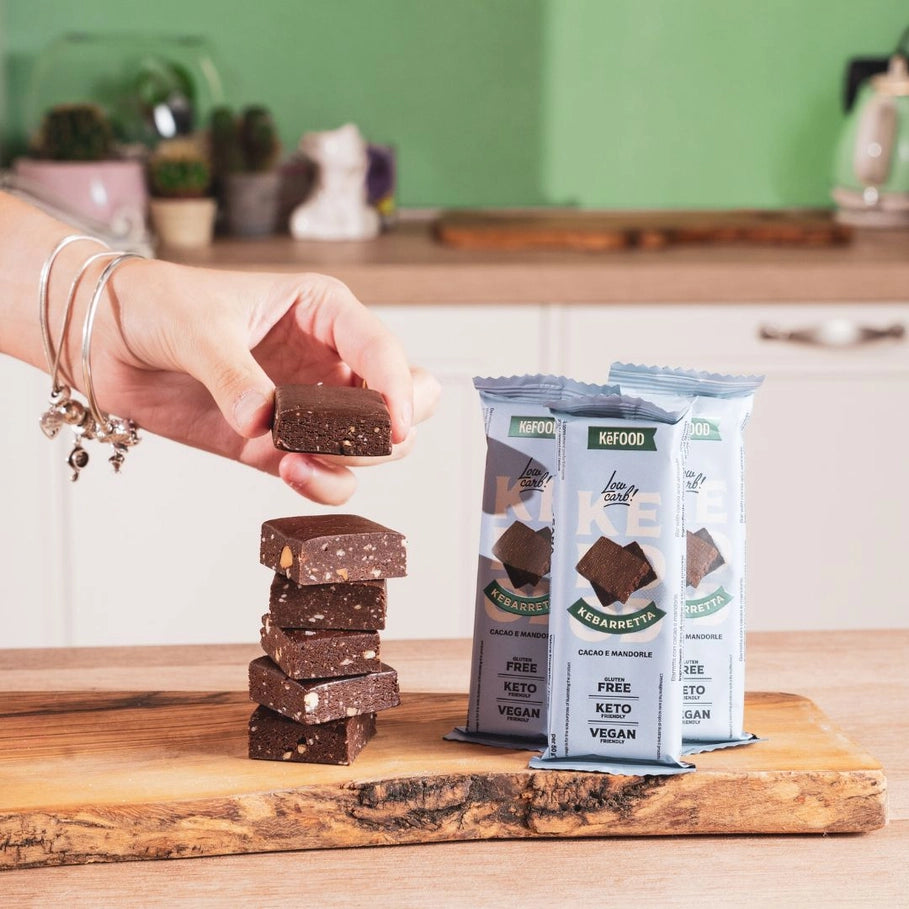 KeFood - Cocoa and Almond Protein Keto Bar