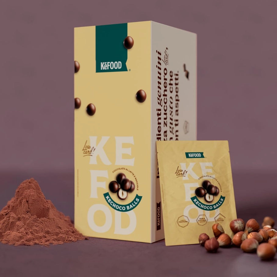 Kefood Kechoco Balls - Protein Chocolate and Hazelnut Pralines