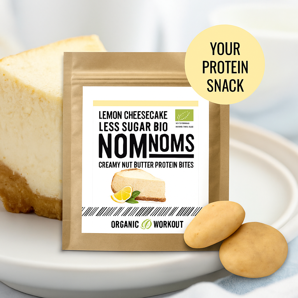 LIMITED EDITION Lemon Cheesecake Protein Bites - Organic Workout