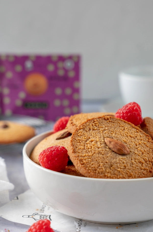 London Apron keto raspberry cookie