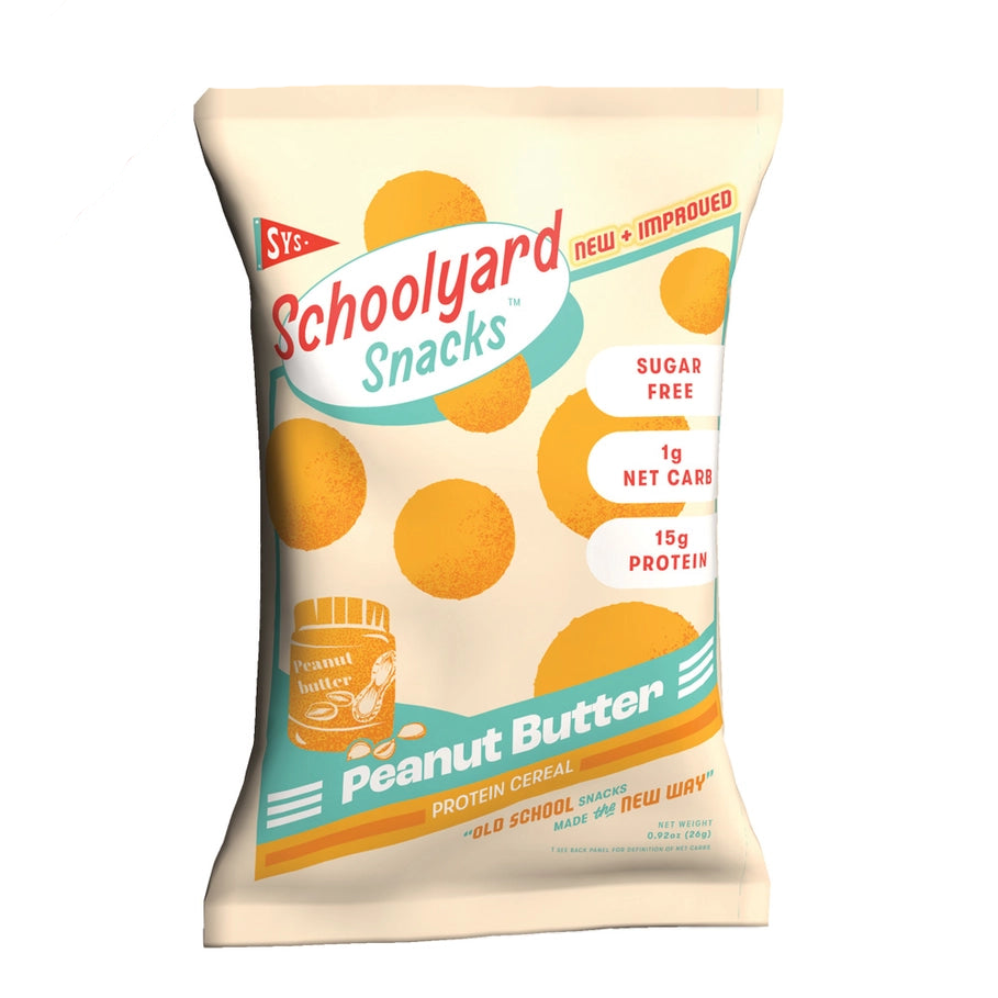 New Schoolyard Snack Peanut Butter Keto Cereal