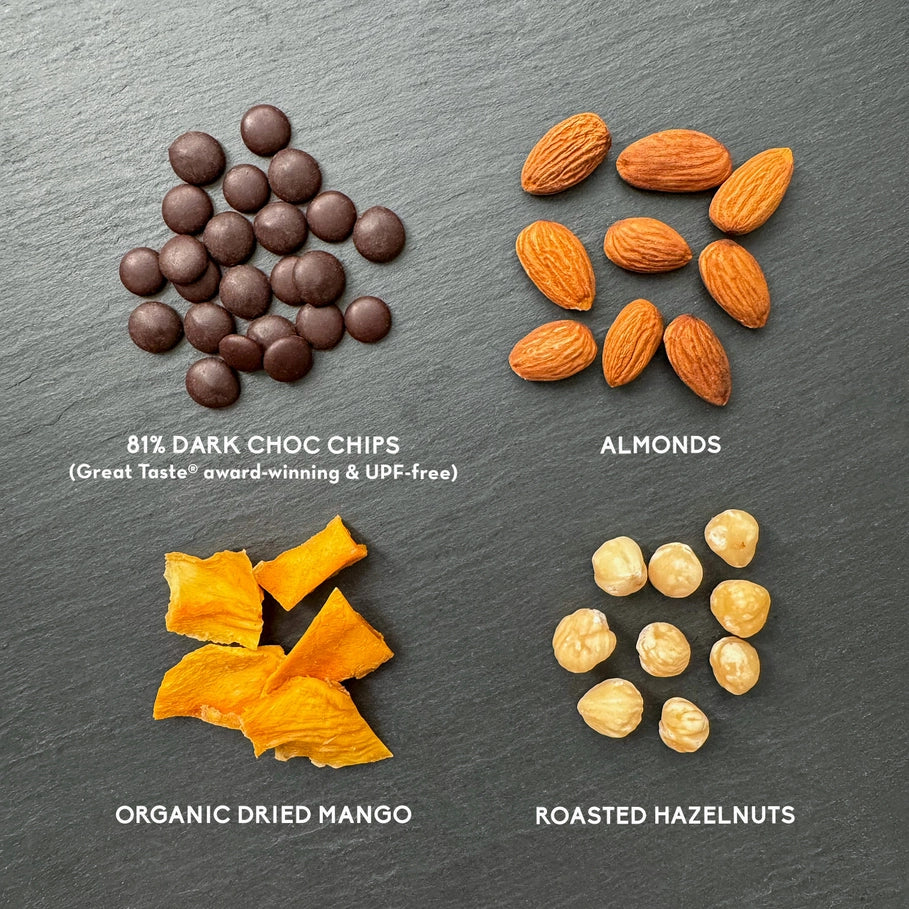 Nibble Simply - Choccy Hazelnut Mango Mix