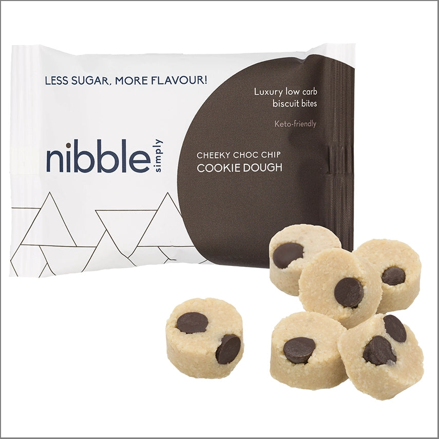 Nibble Simply Choc Chip Cookie Dough