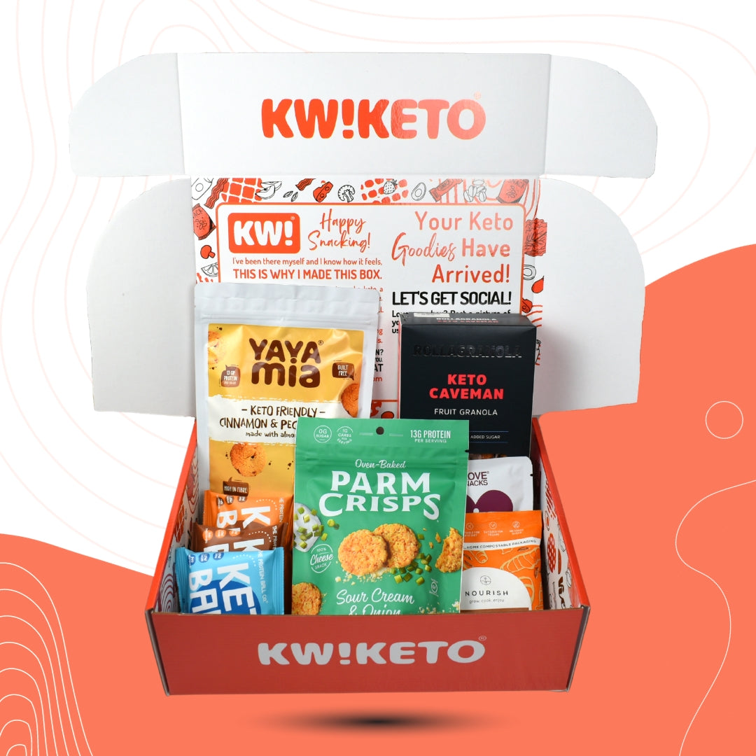 Keto Box Keto Snacks | UK's Best Keto Subscription Box – Kwiketo