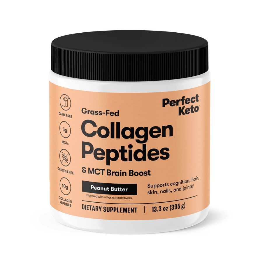 Perfect Keto - Grass-Fed Collagen Peptides & Mct Brain Boost