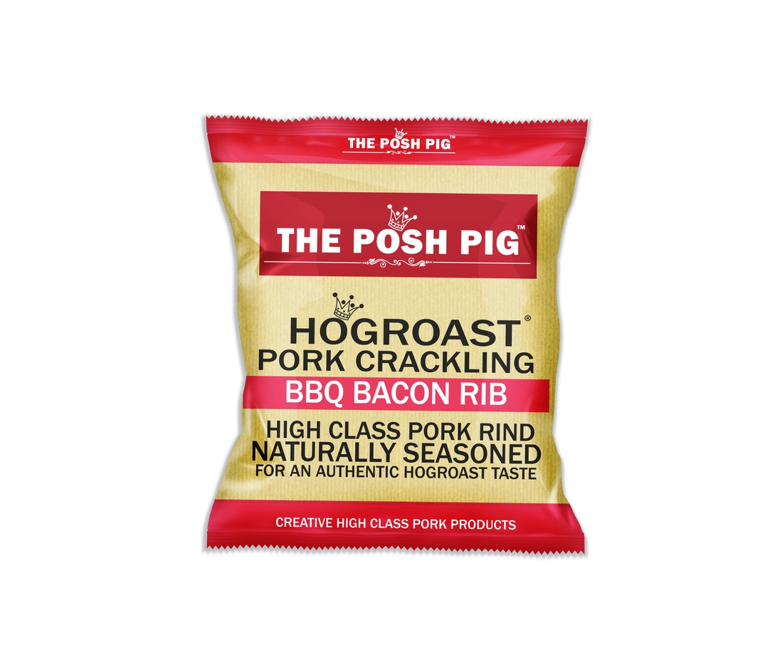 The Posh Pig - BBQ Bacon Rib Pork Crackling