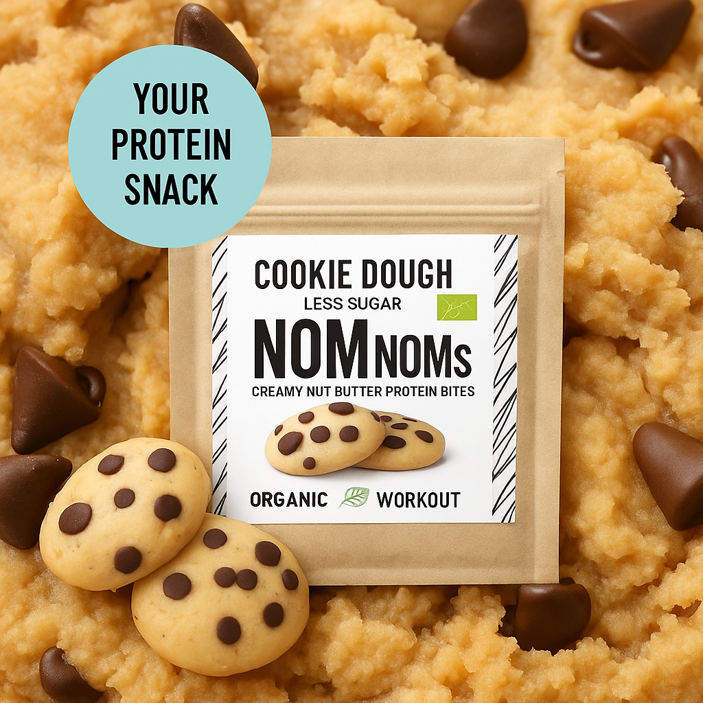 Protein Bites Cookie Dough - Chocolate Chip - Organic Workout