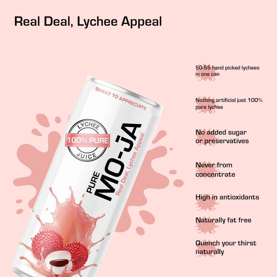 Pure Mo-Ja - 100% Pure Lychee Juice