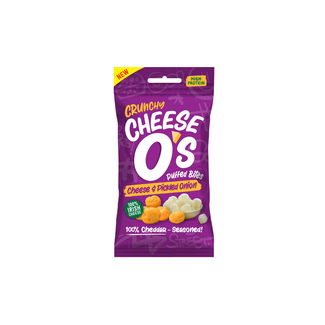 Cheese O's Puffed Cheese & Pickled Onion