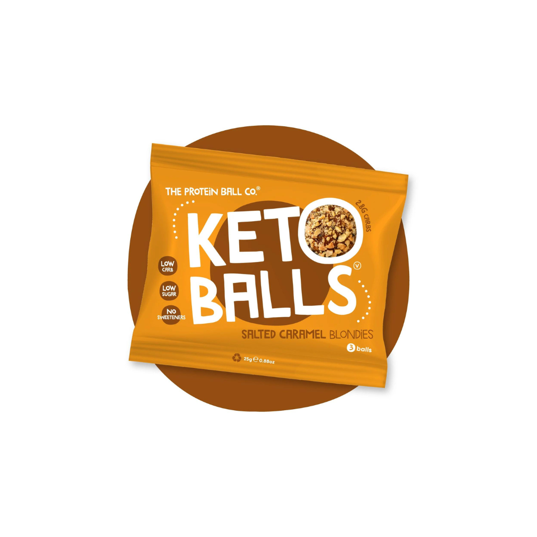 The Protein Ball Salted Caramel KETO balls