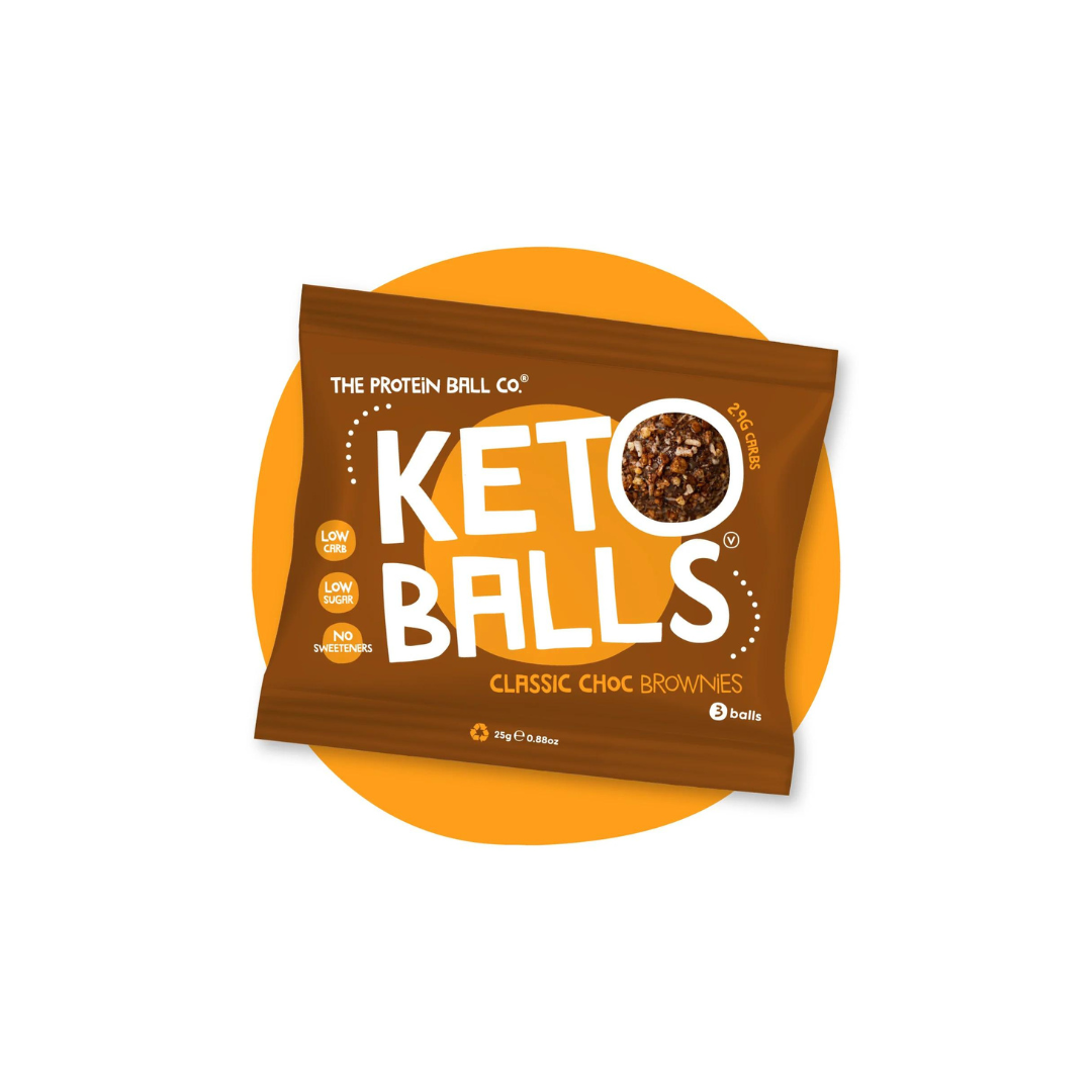 The Protein Ball Classic Choc KETO balls