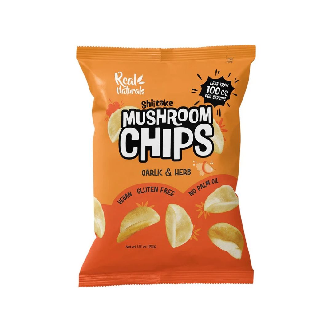 Mushroom Chips - Garlic and Herb