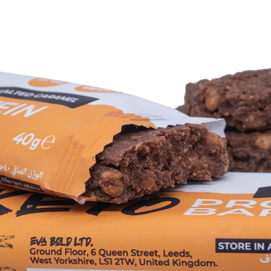 Evabold - Salted Caramel Keto Protein Bars