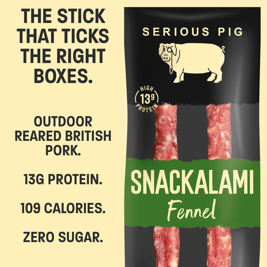 Serious Pig - Snackalami Wild Fennel