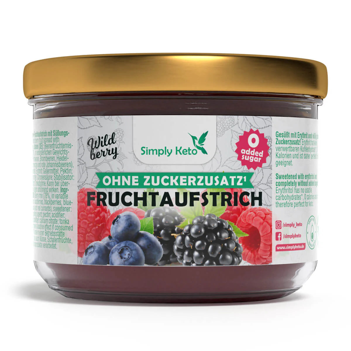 Simply Keto - Wild Berry Fruit Spread