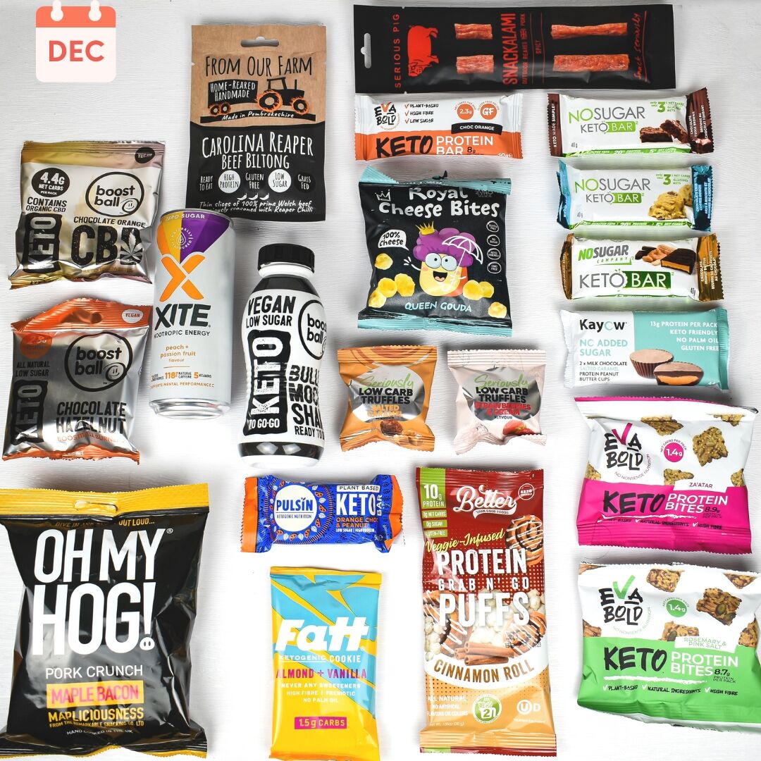 Keto Box January Keto Snack Collection | Kwiketo Snack Box