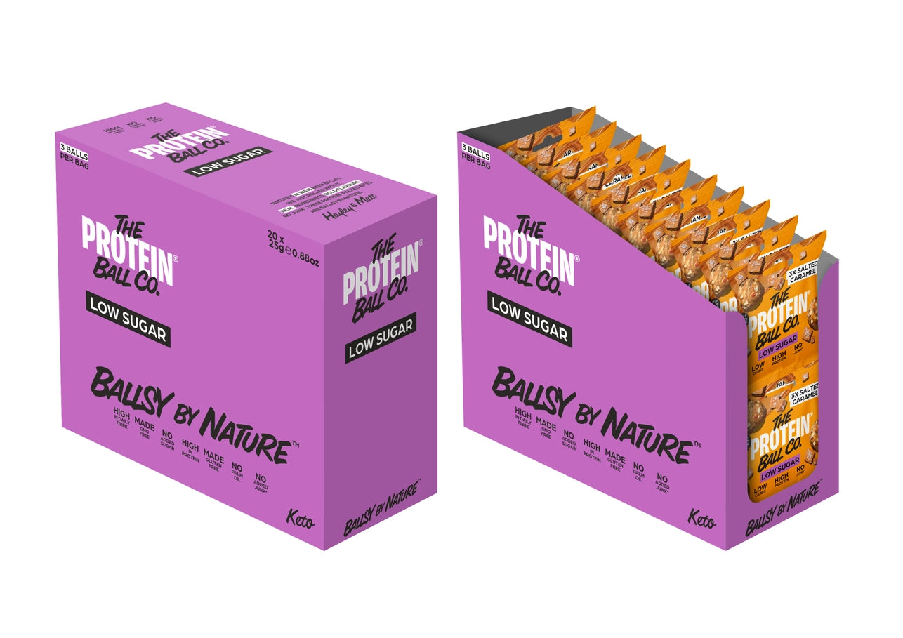 The Protein Ball Salted Caramel KETO balls