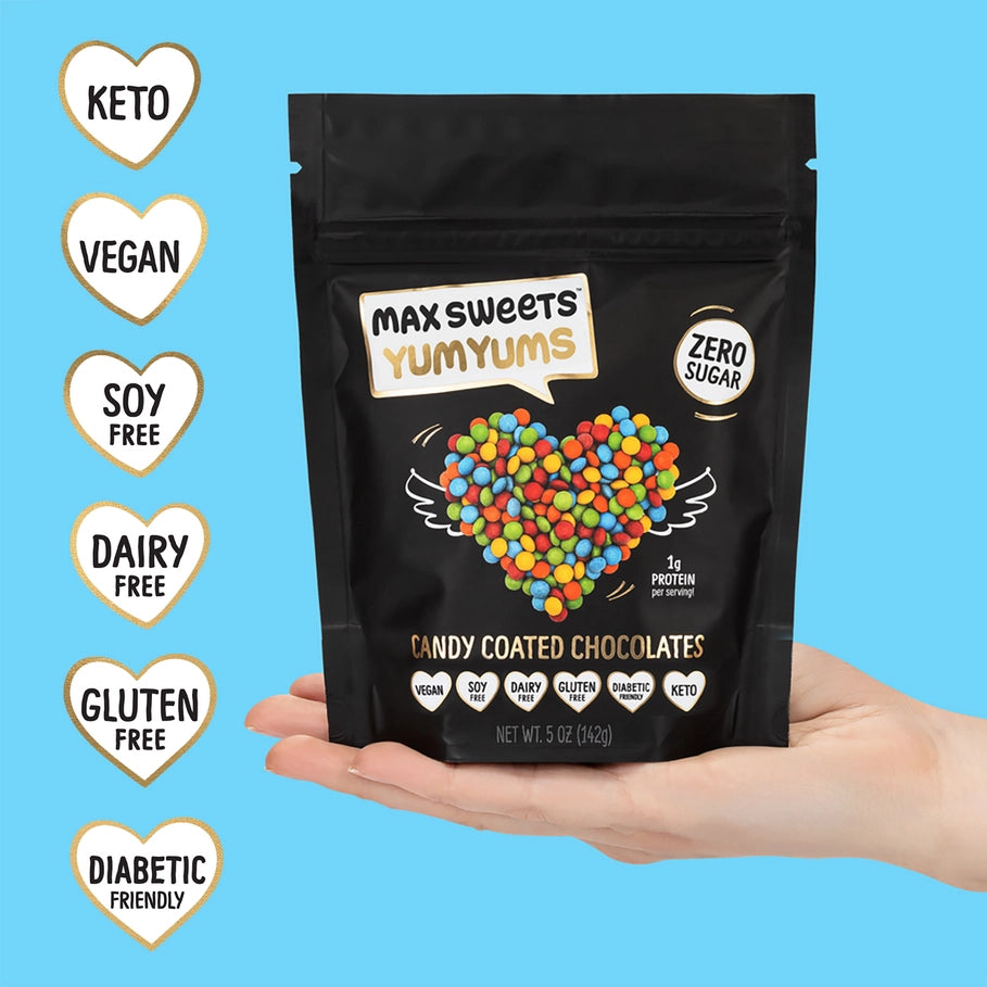 Vegan Yum Yums - Sugar Free Candy Coated Chocolates