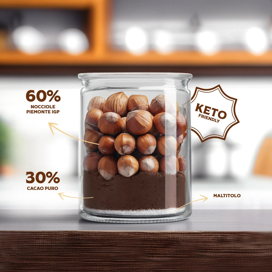 KeFood - Hazelnut and Cocoa Keto Spread