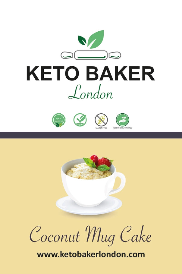 Keto Baker London - Coconut Mug Cake