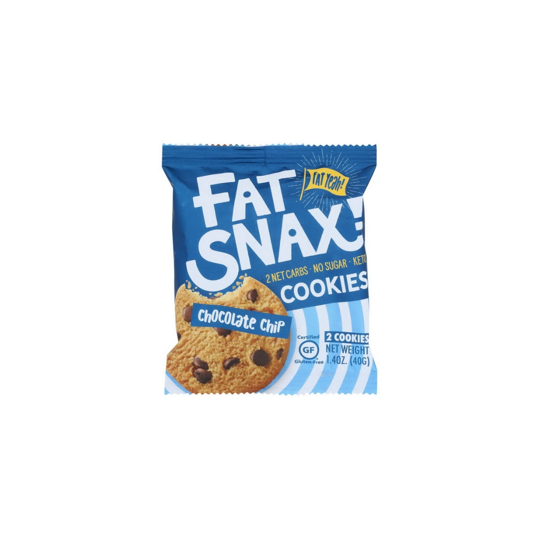 Fat Snax Cookies - Chocolate Chip