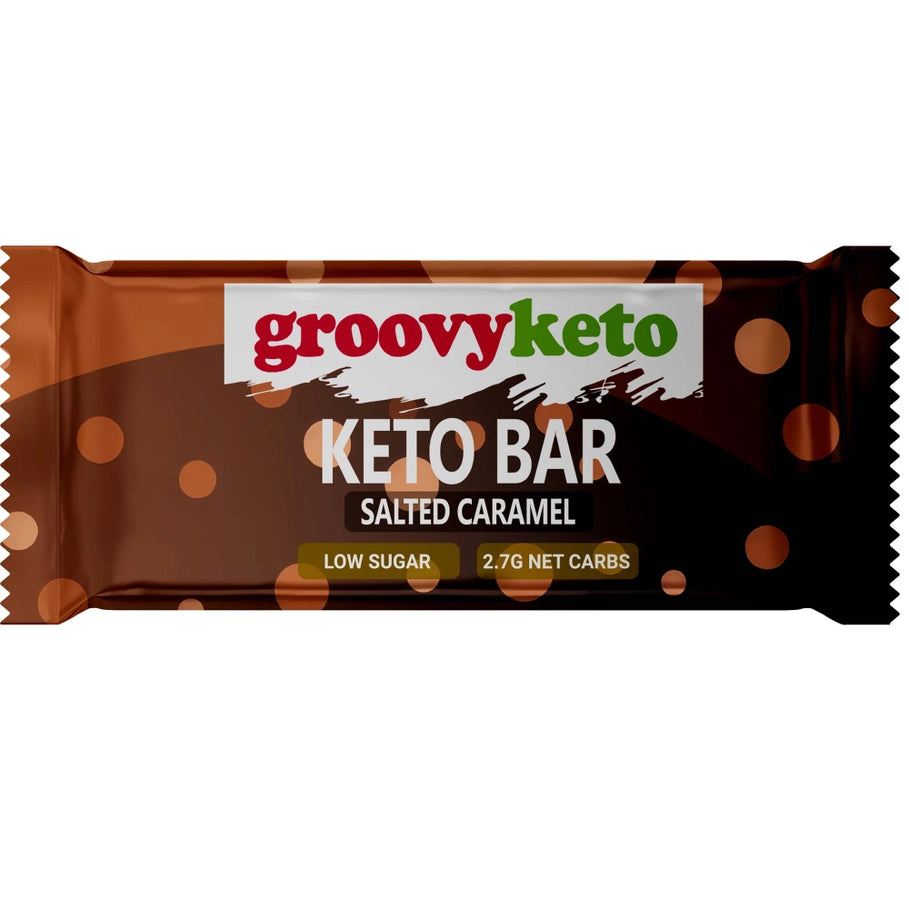 Salted Caramel Keto Bar - Groovy Keto