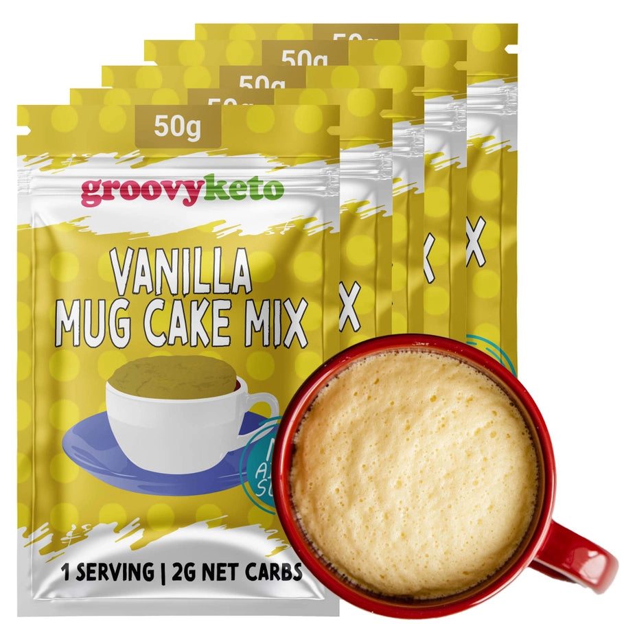 Vanilla Mug Cake Mix - Groovy Keto