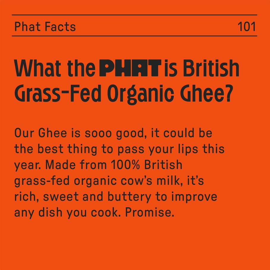 Good Phats - Organic British Grass-Fed Ghee 450g