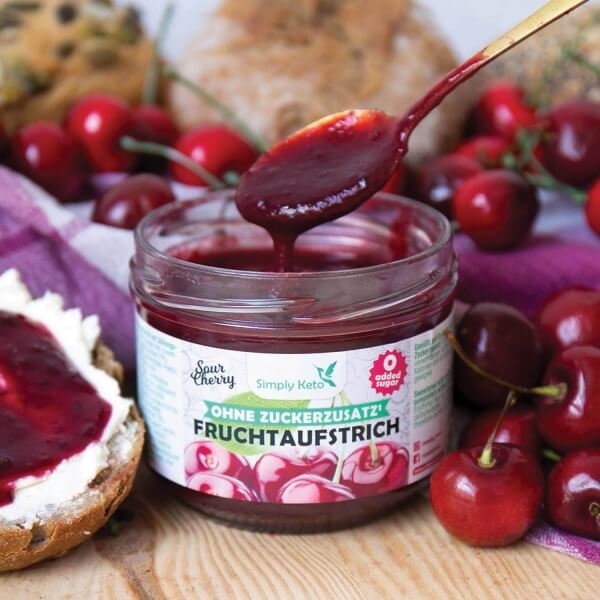 Simply Keto - Sour Cherry Fruit Spread