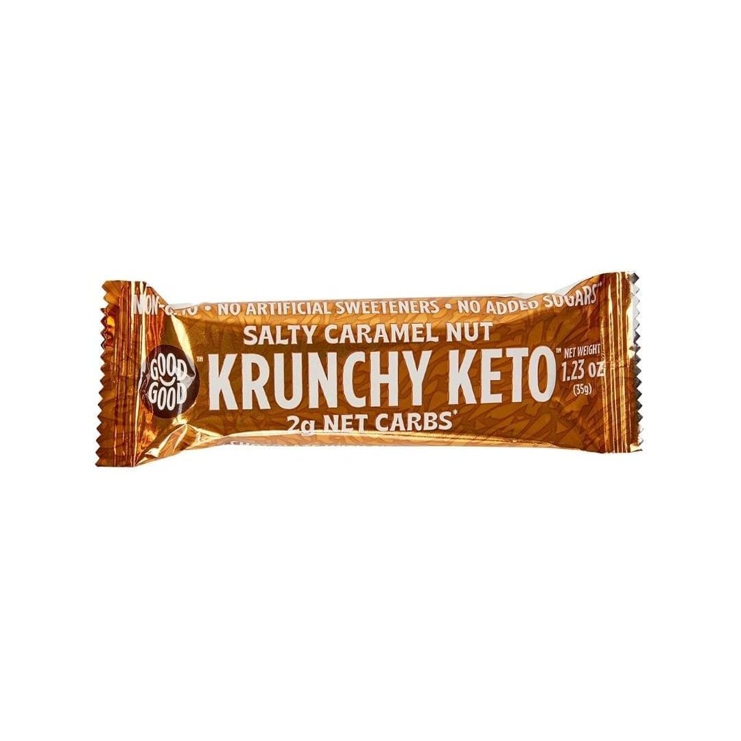 Good Good Krunchy Keto Bar - Salty Caramel Nut