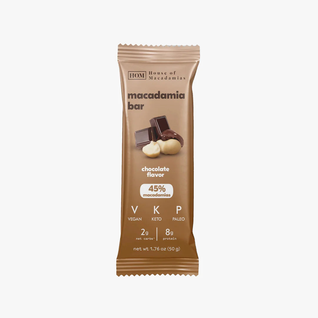 House of Macadamias Chocolate Macadamia Bars