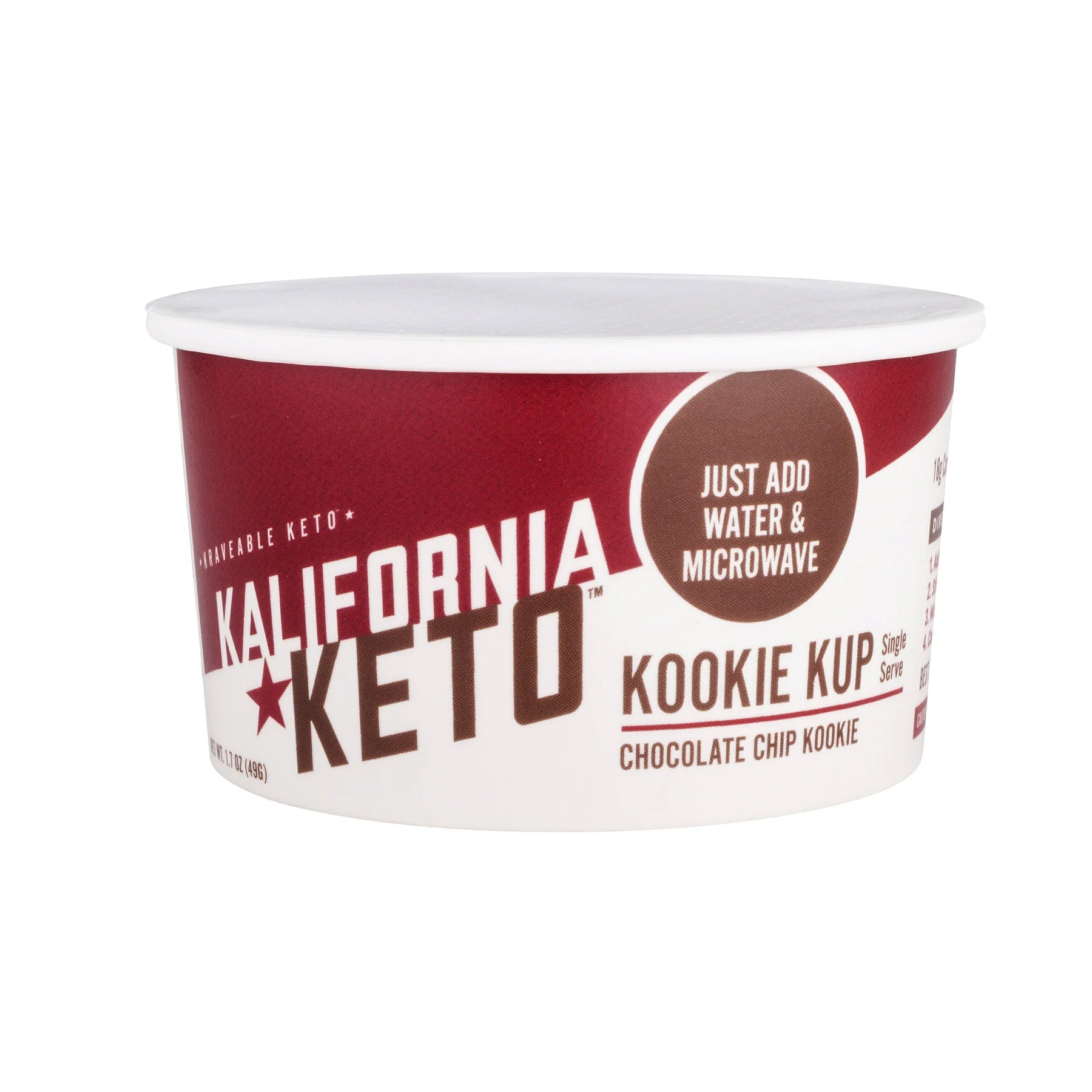 Kalifornia Keto - Chocolate Chip Kookie Kup