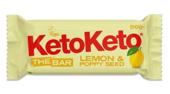 KetoKeto Lemon and Poppy Bar
