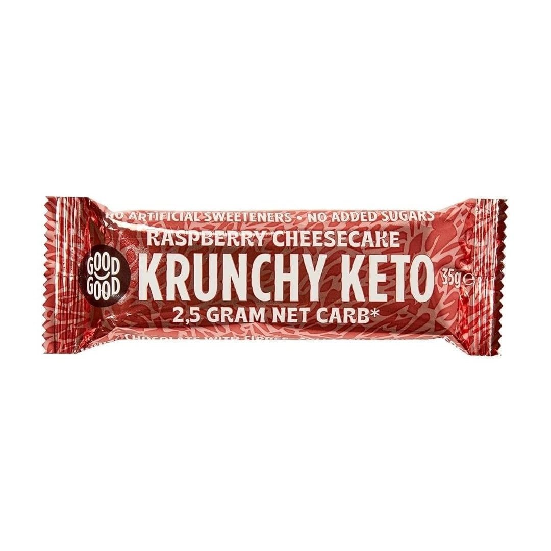 Good Good Krunchy Keto Bar - Raspberry Cheesecake