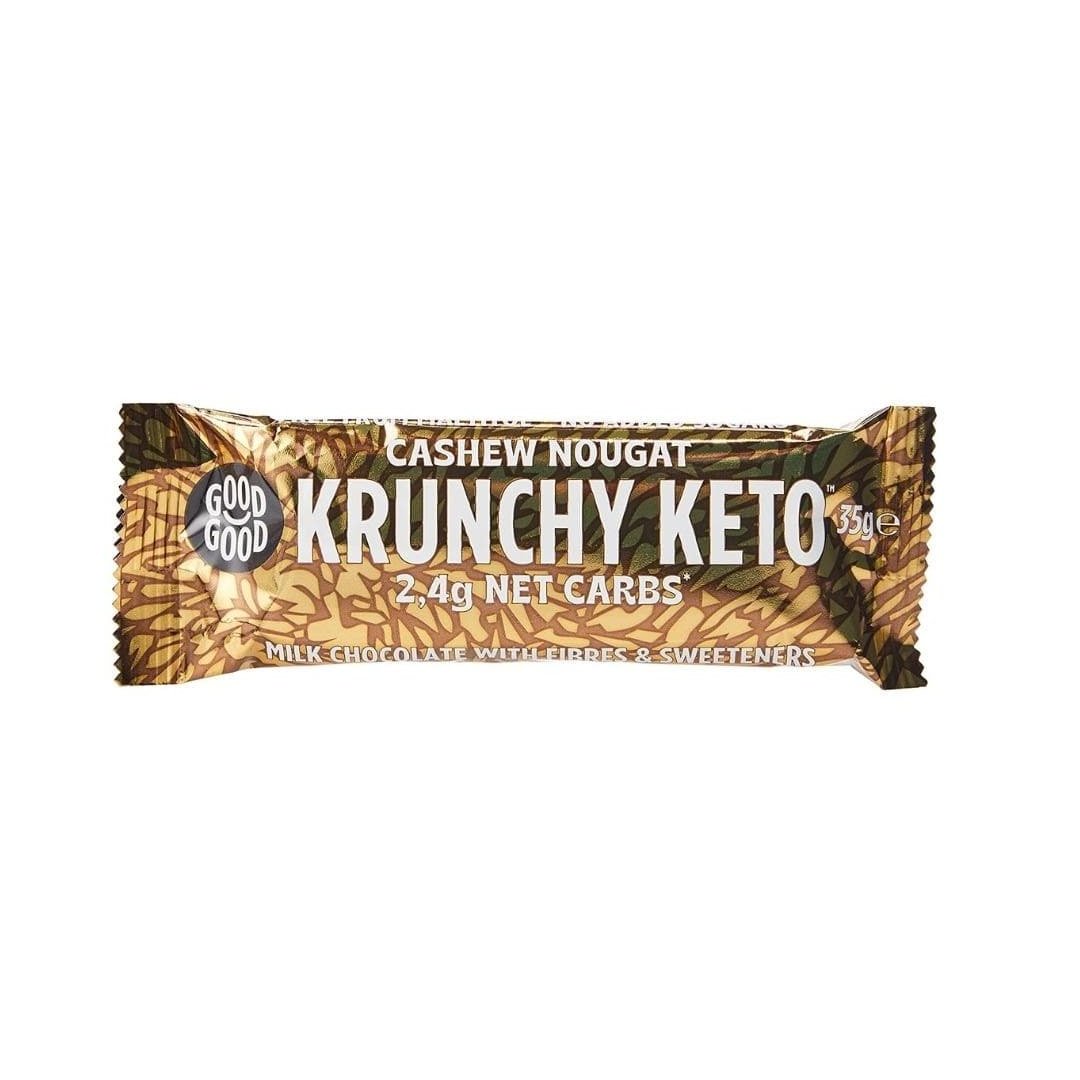 Good Good Krunchy Keto Bar - Cashew Nougat