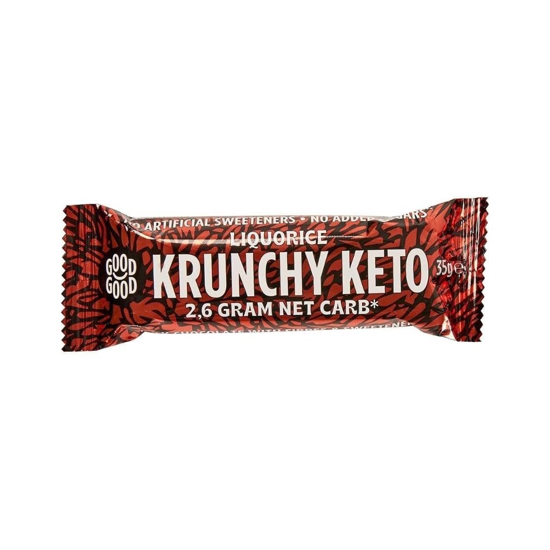 Good Good Krunchy Keto Bar - Liquorice